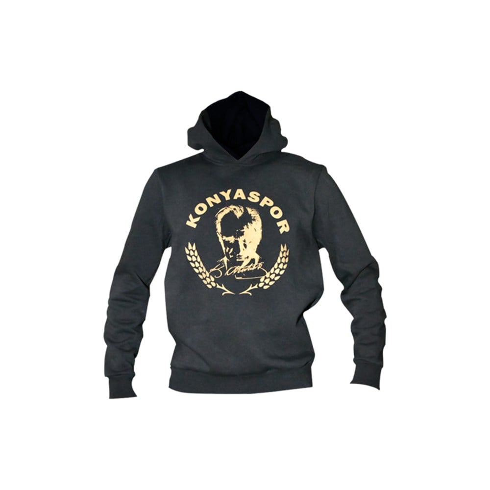 KONYASPOR ATATÜRK SİLÜETLİ ÇOCUK SİYAH SWEAT