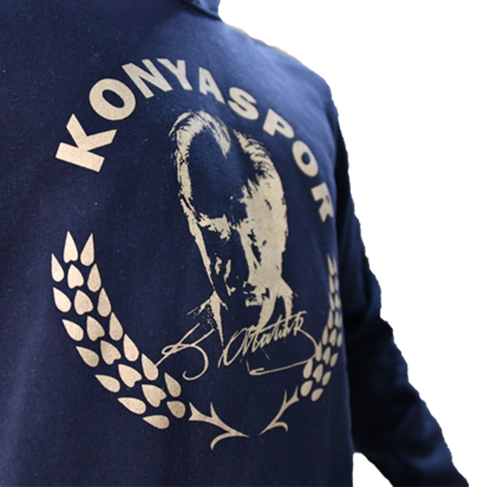 KONYASPOR ATATÜRK SİLÜETLİ ÇOCUK SİYAH SWEAT