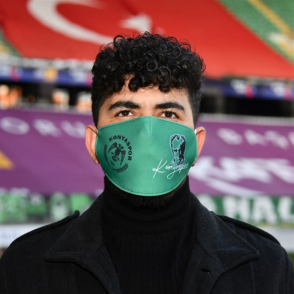 KONYASPOR ATATÜRK YEŞİL MASKE