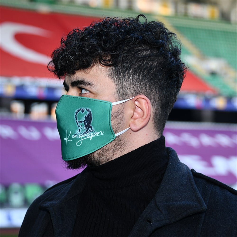 KONYASPOR ATATÜRK YEŞİL MASKE