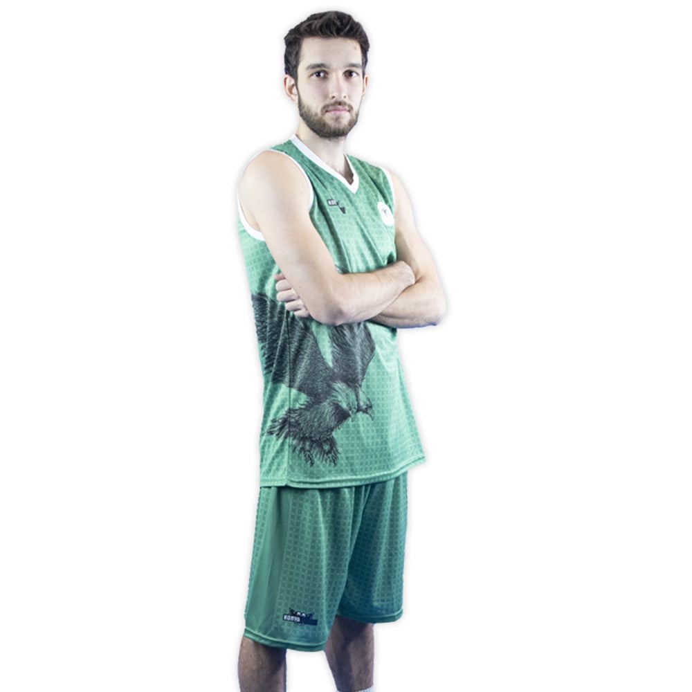 KONYASPOR BASKETBOL YEŞİL  MAÇ FORMA + ŞORT