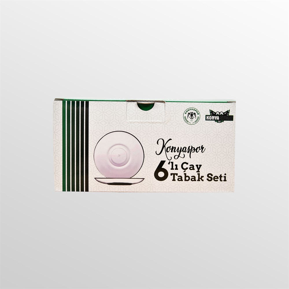 KONYASPOR ÇAY BARDAK VE TABAK SETİ