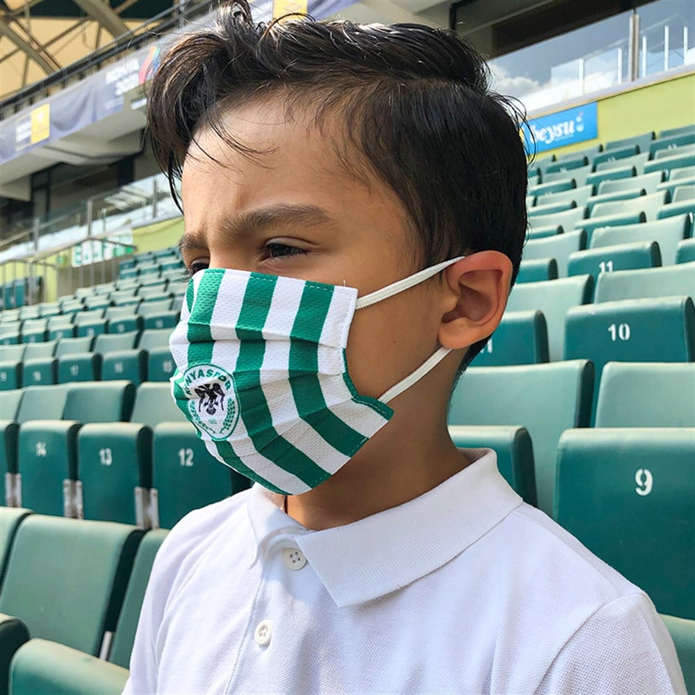 KONYASPOR ÇUBUKLU ÇOCUK MASKE