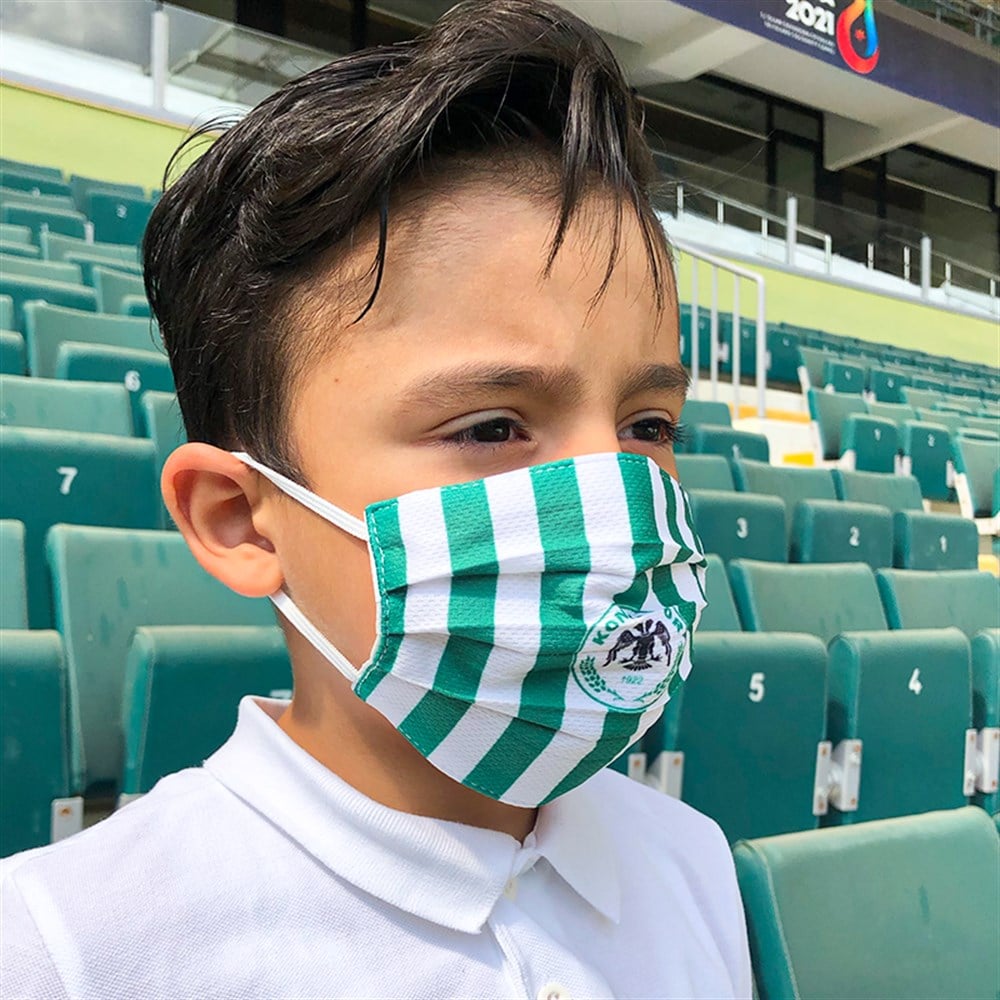 KONYASPOR ÇUBUKLU ÇOCUK MASKE