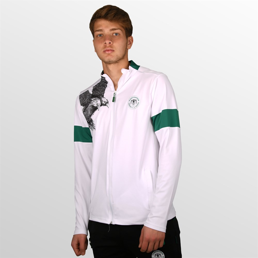 KONYASPOR EAGLE BEYAZ EŞOFMAN ÜSTÜ