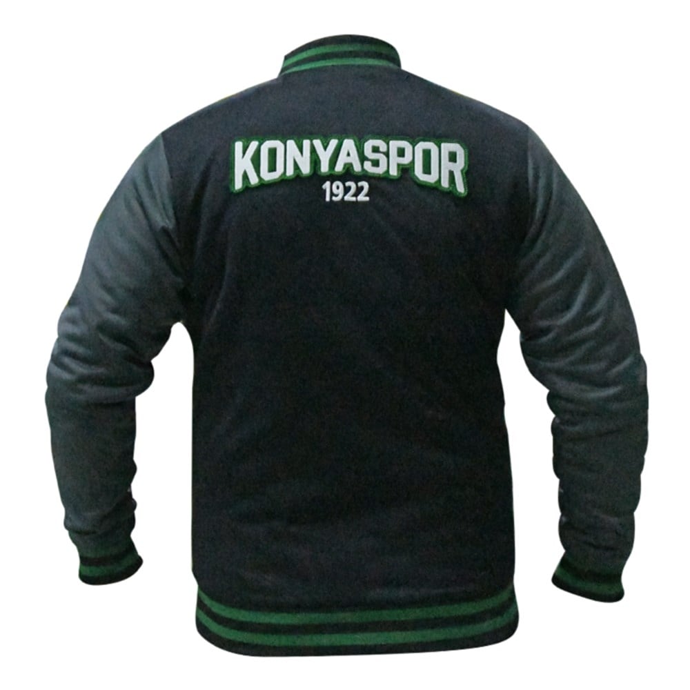 KONYASPOR FAVORİ SİYAH CEKET