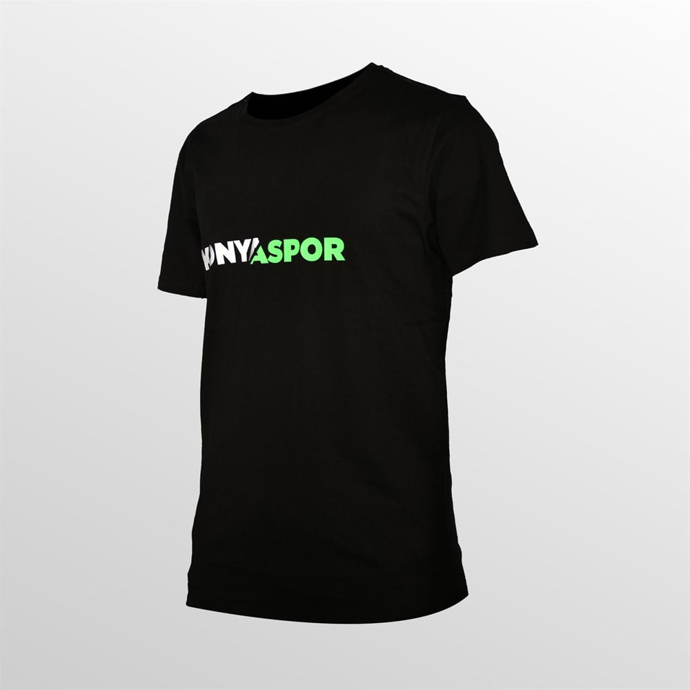 KONYASPOR FLATE SİYAH TİŞÖRT