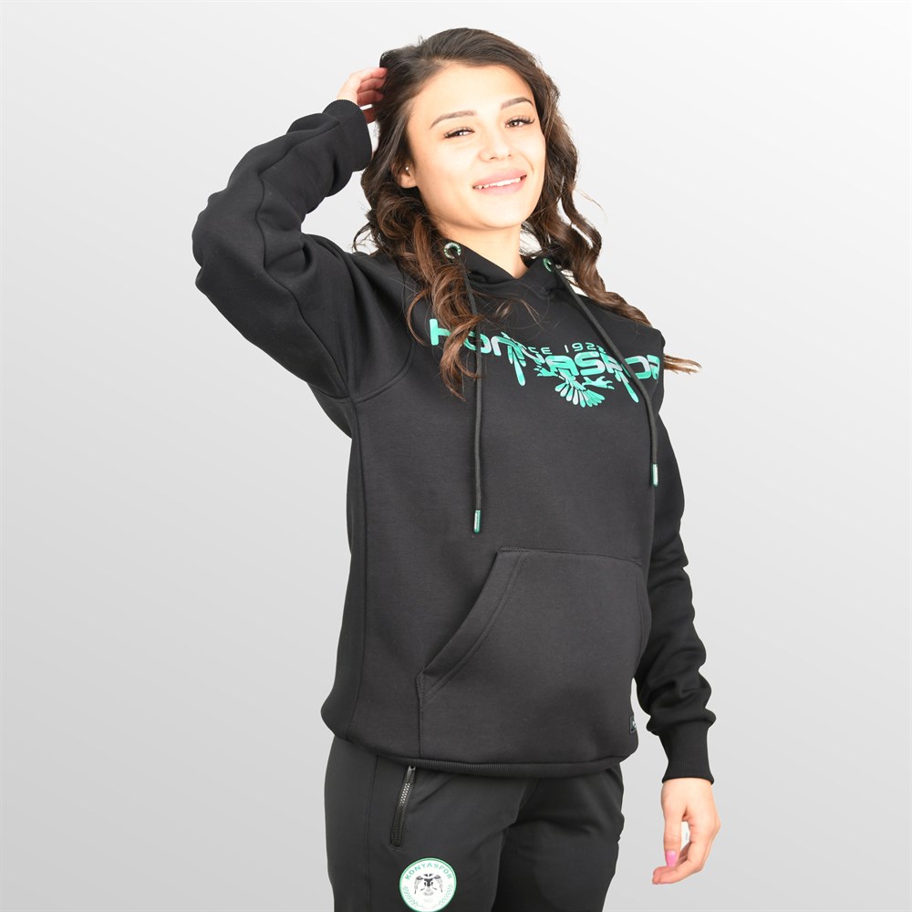KONYASPOR KAMUFLAJ SİYAH SWEATSHİRT