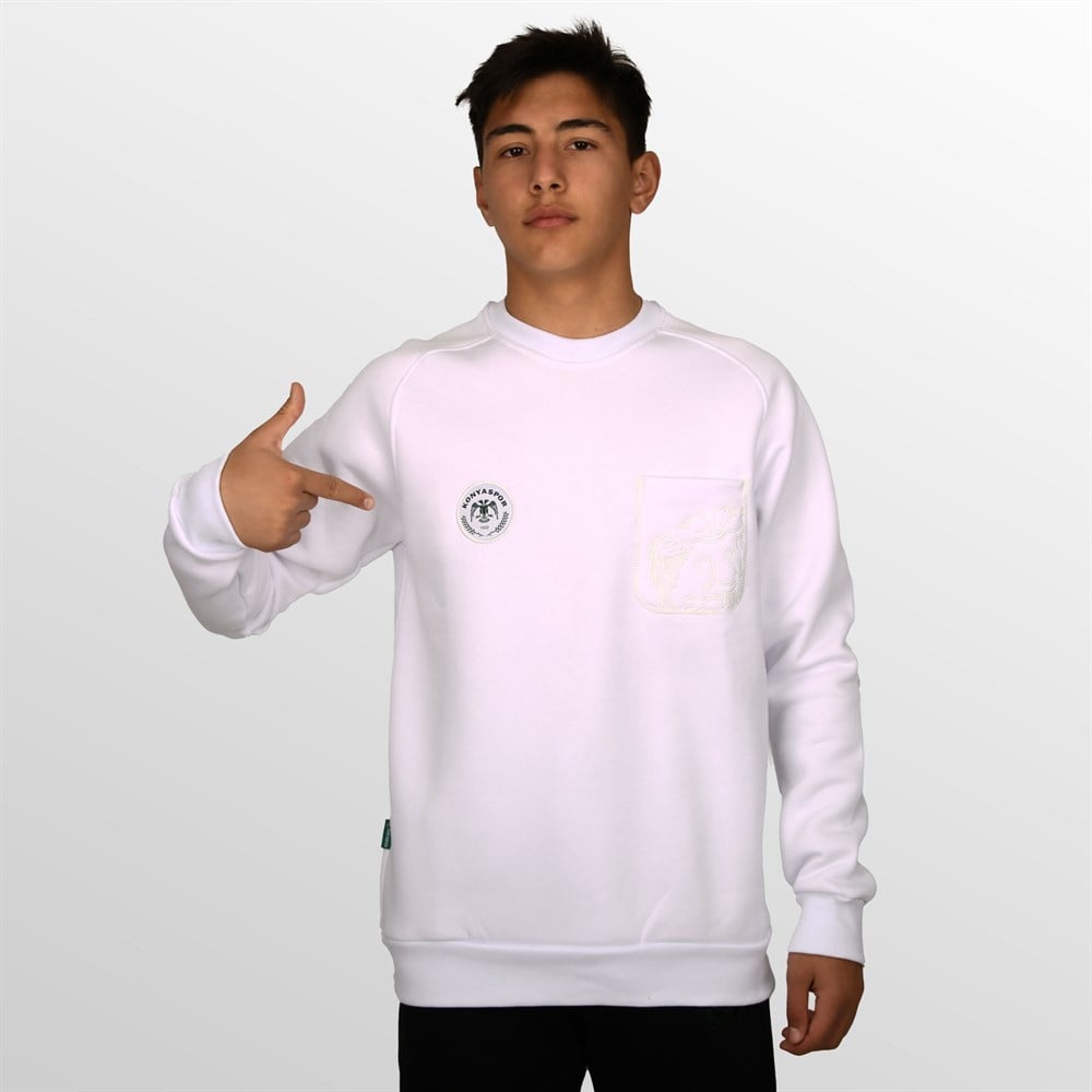 KONYASPOR KARTAL BEYAZ SWEAT