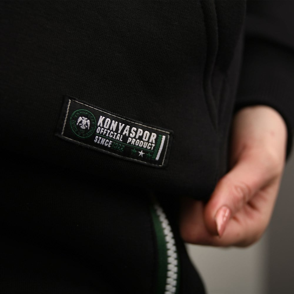 KONYASPOR KARTAL SİYAH SWEAT