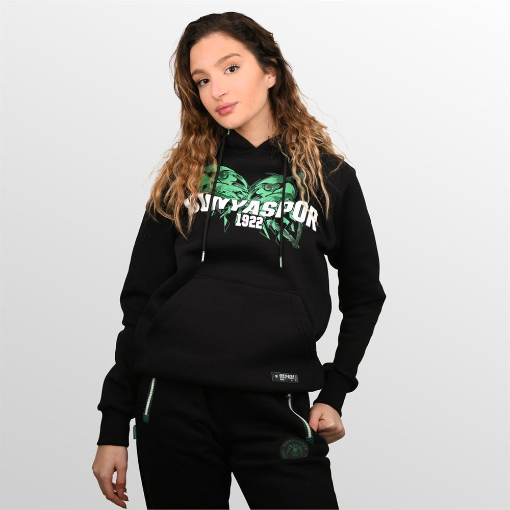 KONYASPOR KARTAL SİYAH SWEAT