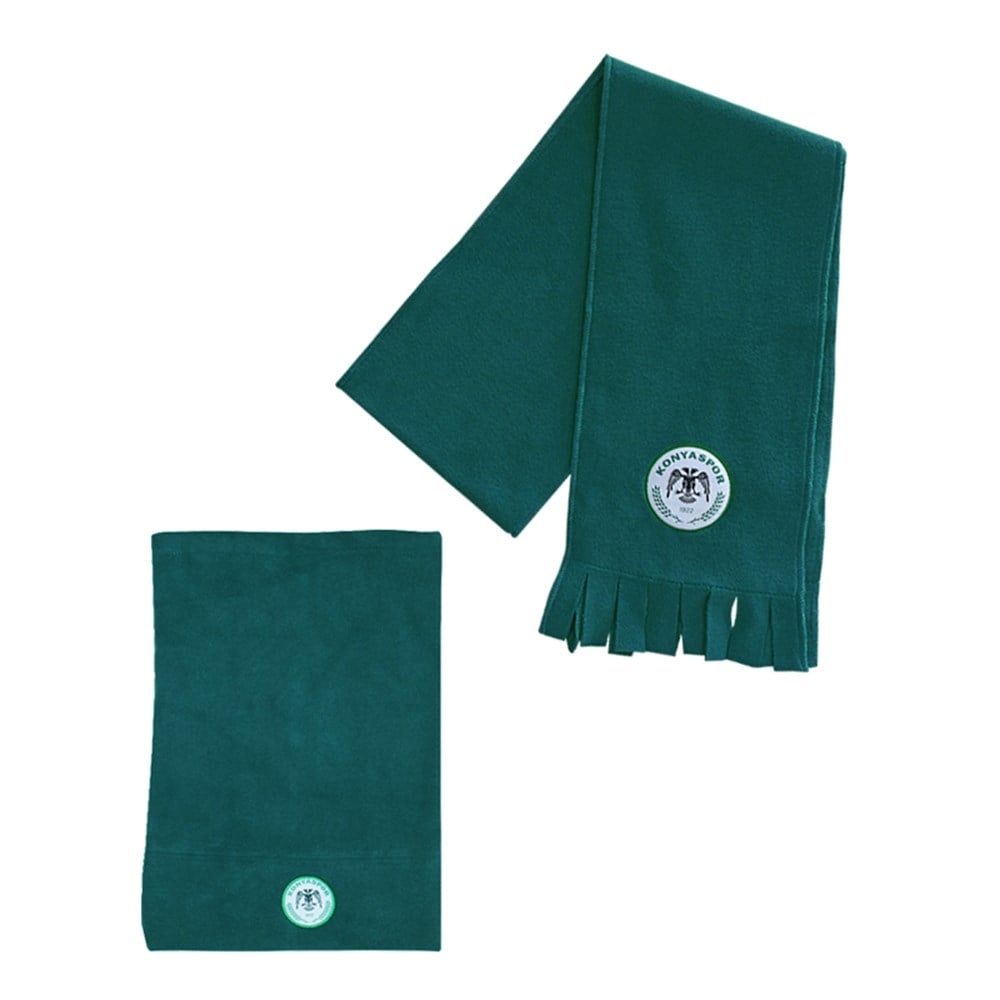 KONYASPOR KOYU YEŞİL ATKI - BERE SET