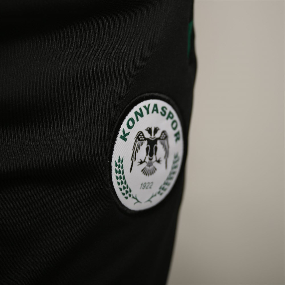 KONYASPOR MODELLİ SİYAH PANTOLON