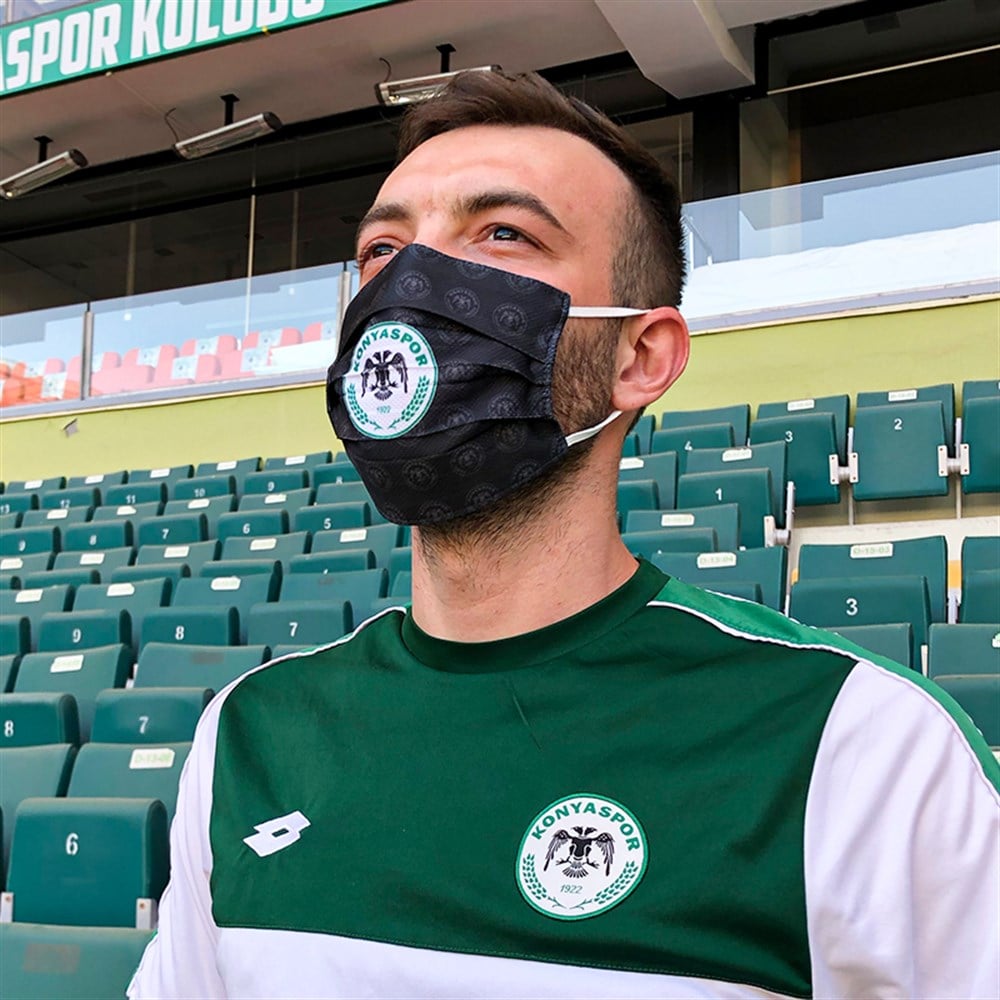 KONYASPOR SİYAH MASKE