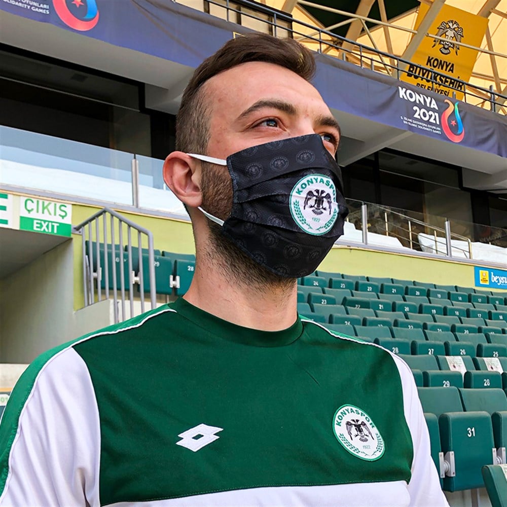 KONYASPOR SİYAH MASKE