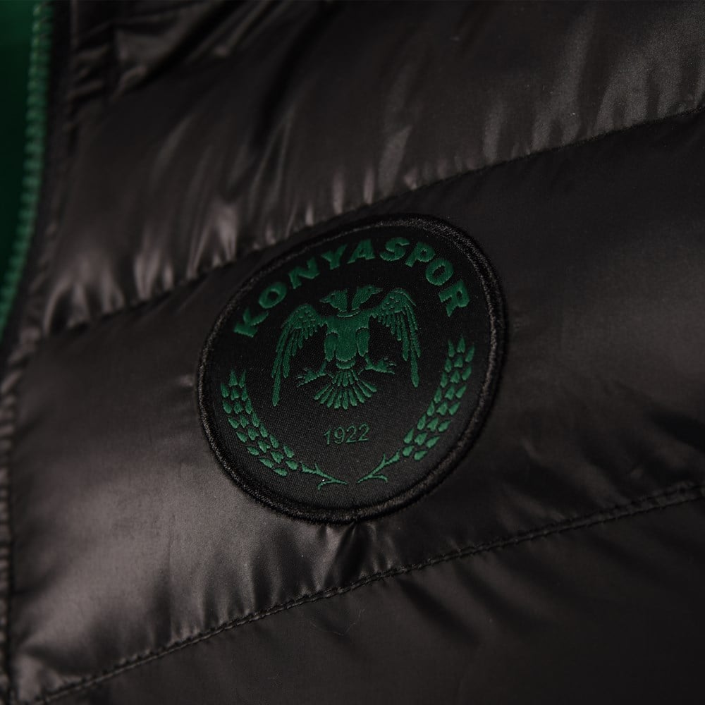 KONYASPOR SİYAH ŞİŞME YELEK