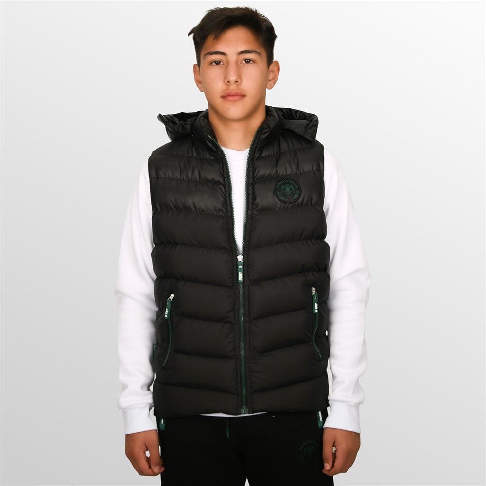 KONYASPOR SİYAH ŞİŞME YELEK