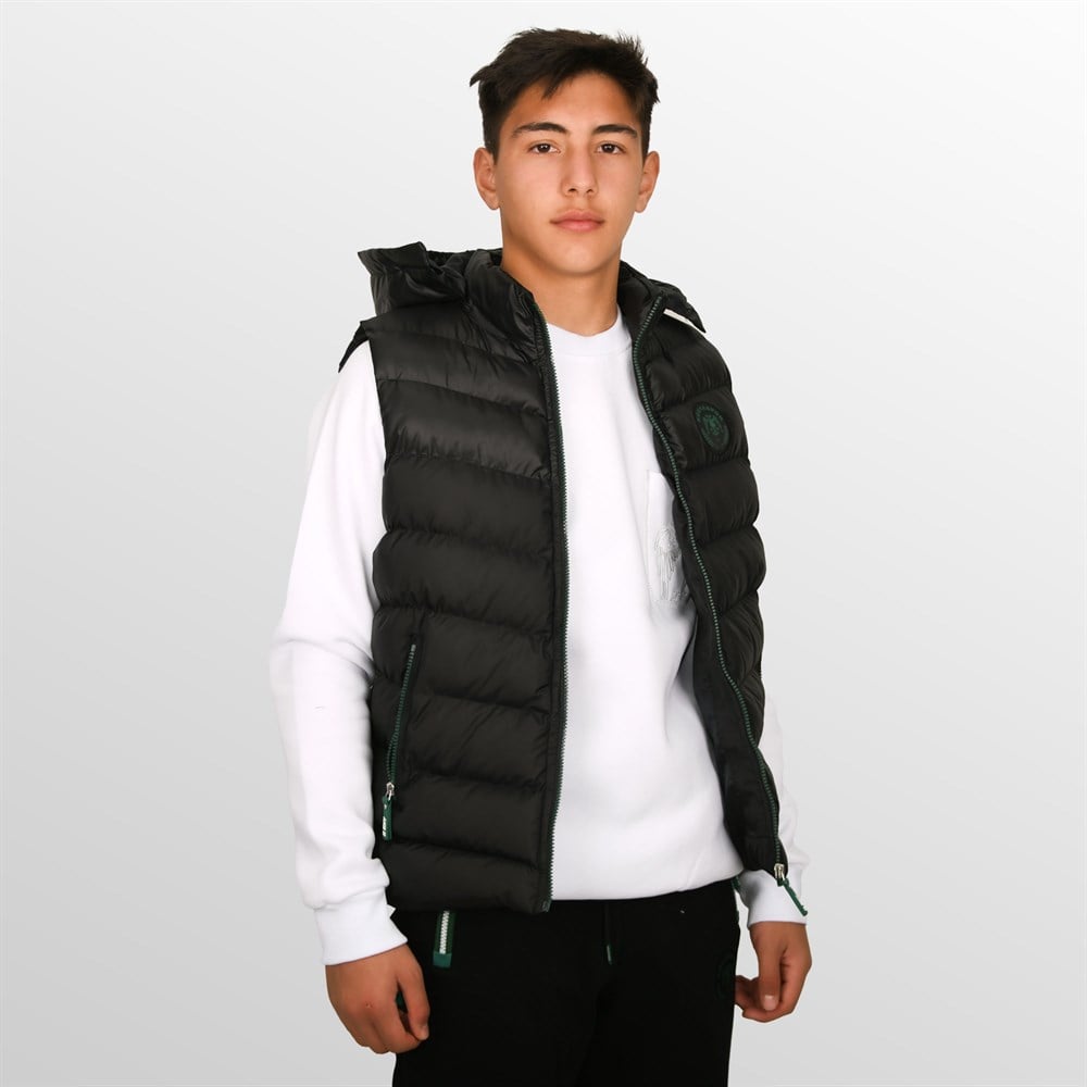 KONYASPOR SİYAH ŞİŞME YELEK