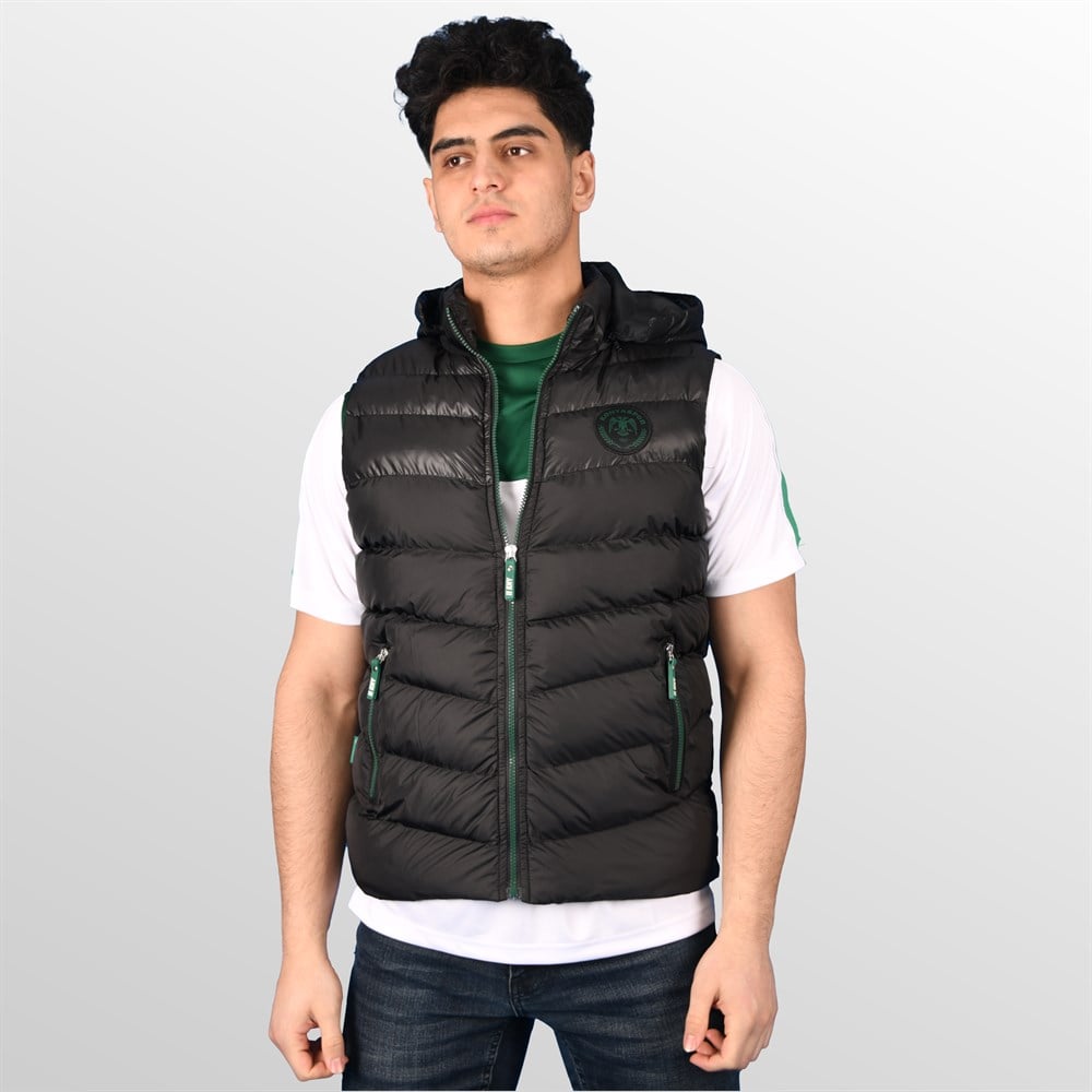 KONYASPOR SİYAH ŞİŞME YELEK