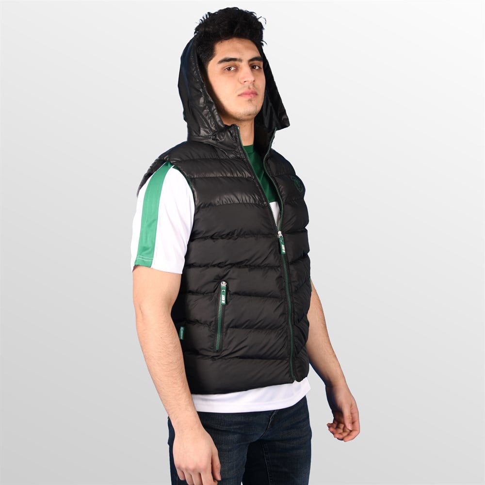 KONYASPOR SİYAH ŞİŞME YELEK
