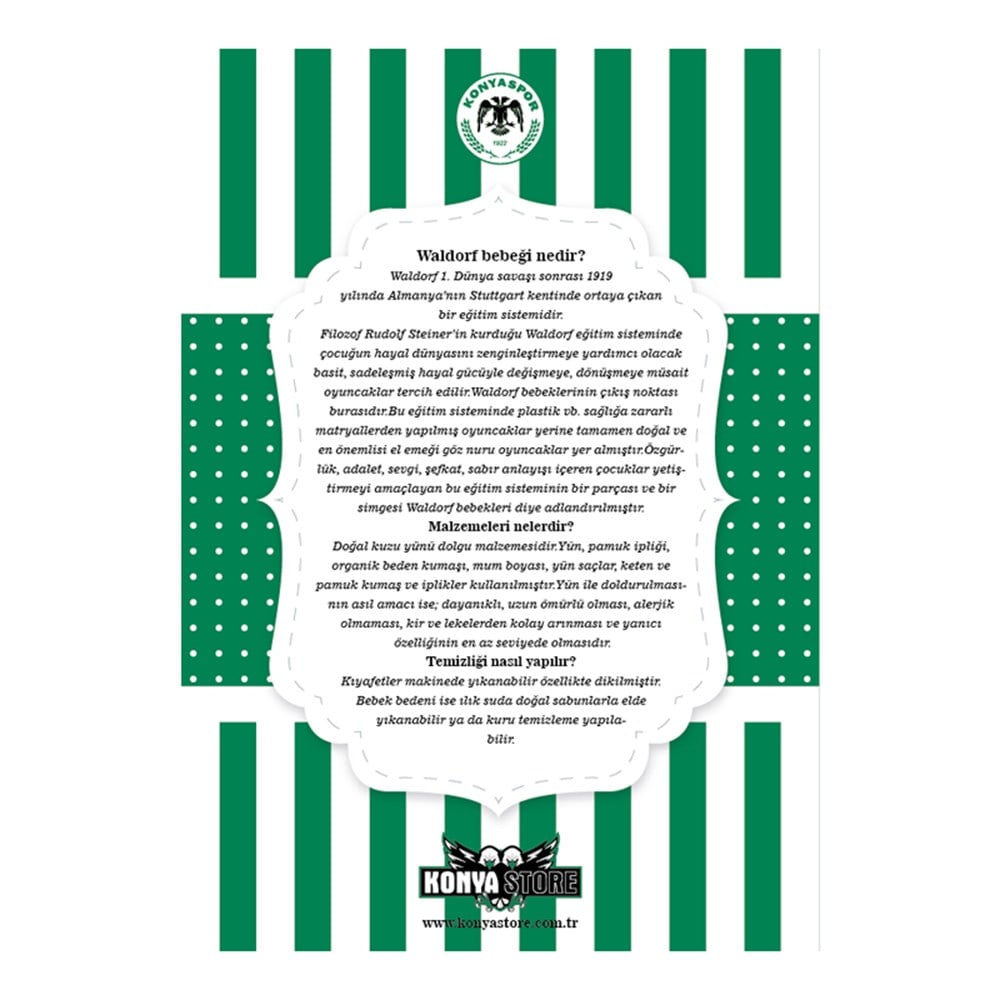 KONYASPOR WALDORF KIZ BEBEK
