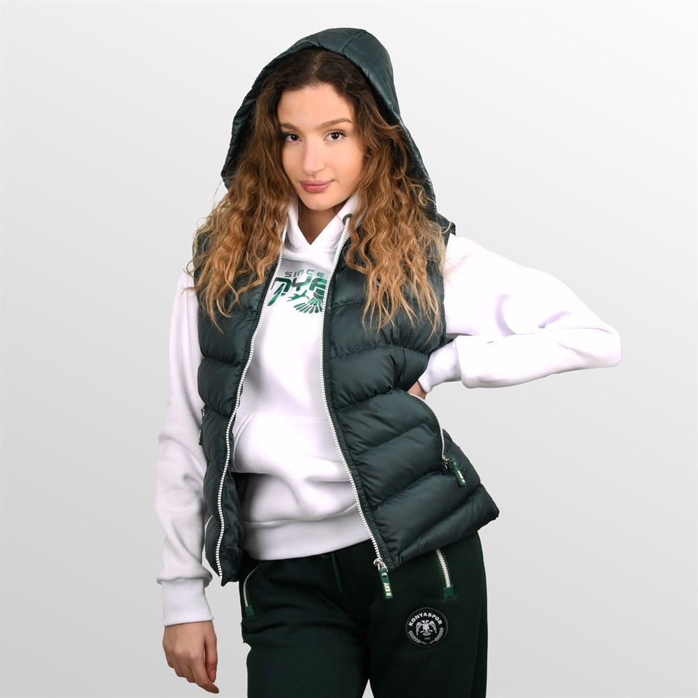KONYASPOR YEŞİL ŞİŞME YELEK
