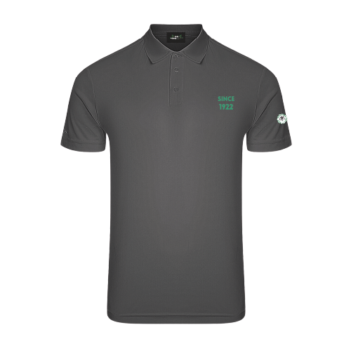 KOYU GRI PETEK DESENLİ T-SHIRT