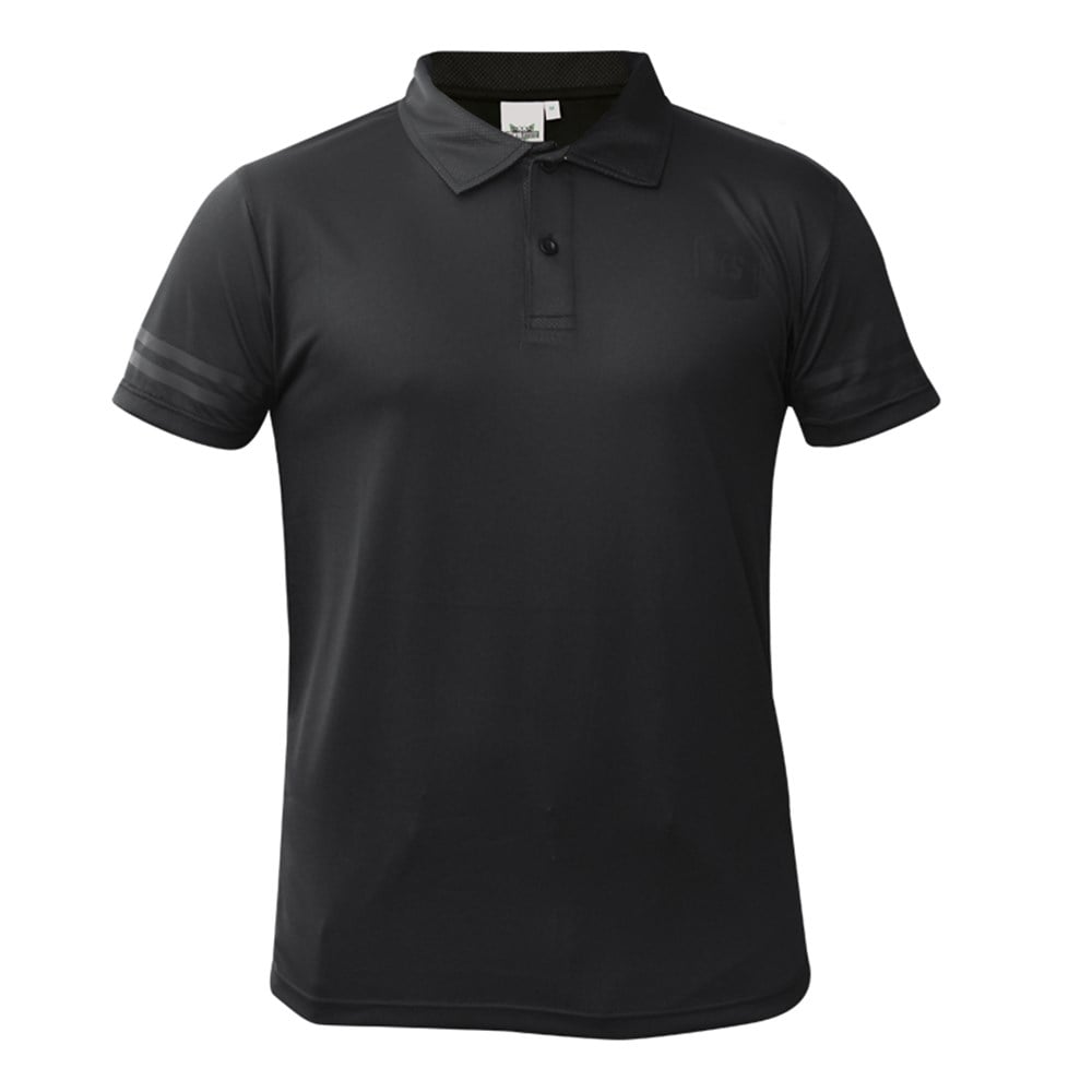 KS VİZYON SİYAH POLO TİŞÖRT