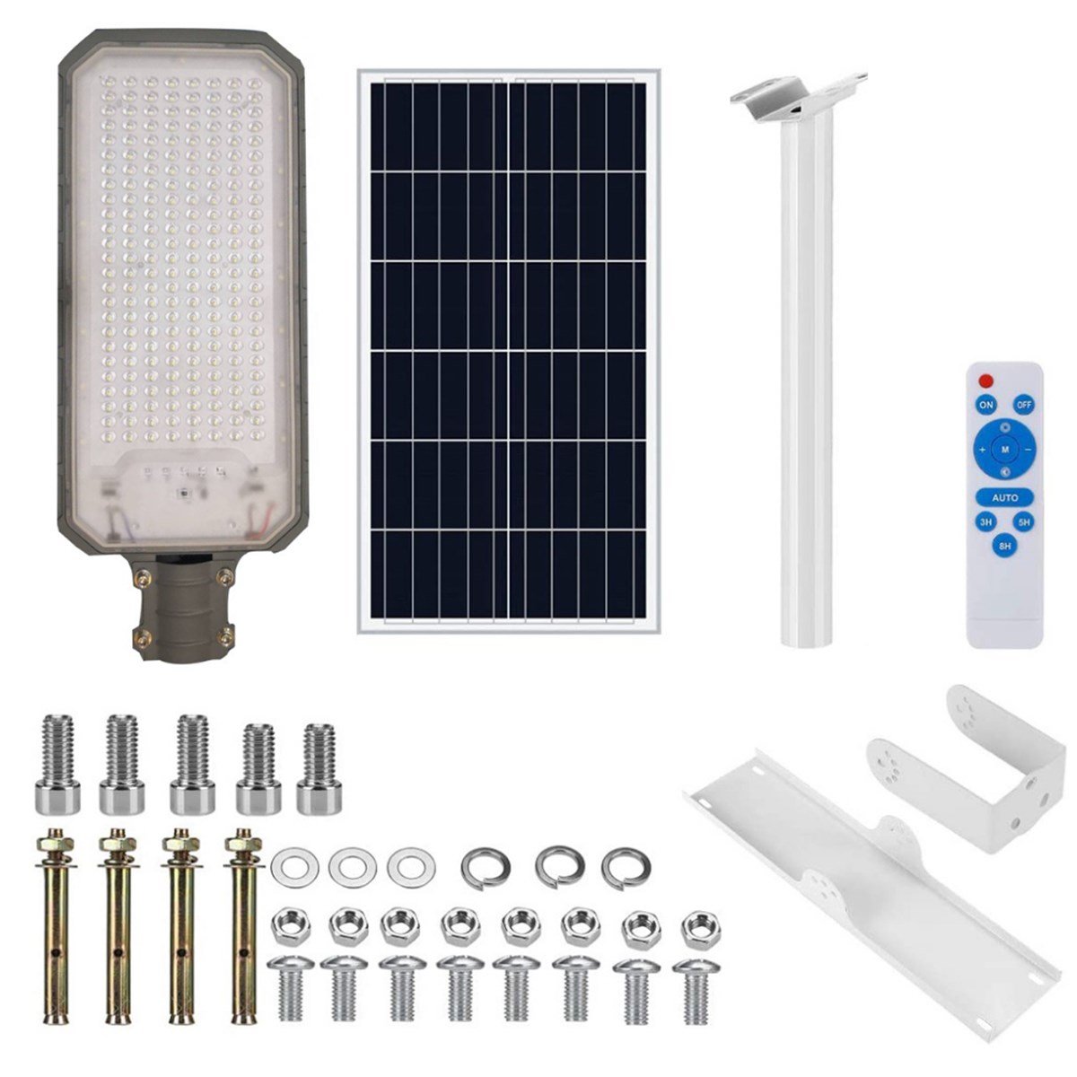 100Watt Güneş Enerjili Solar Sokak Lambası