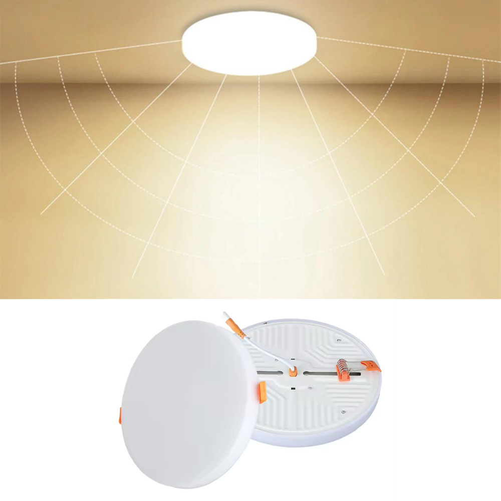 18 Watt Yeni Nesil Delik Çapı Ayarlanabilir Led Panel Armatür (Günışığı)