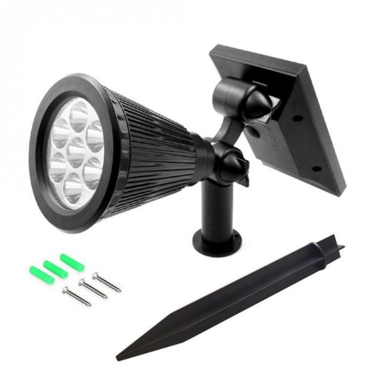 7 Watt Kazıklı Solar Sokak/Bahçe Aydınlatma Armatürü (RGB)