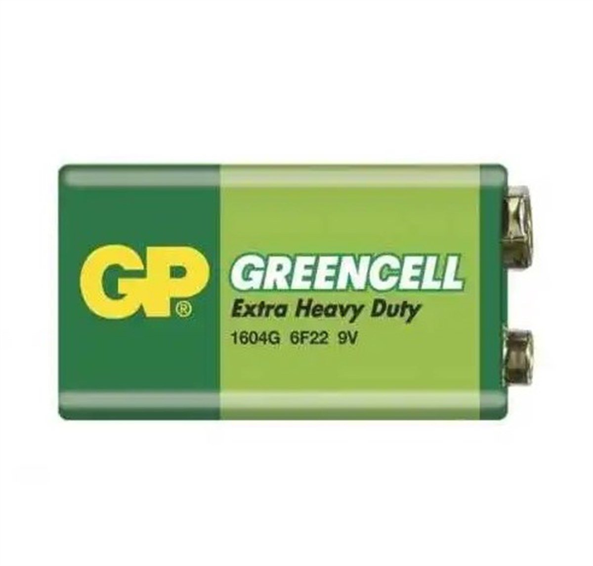9 Volt Powercell Kare Pil 