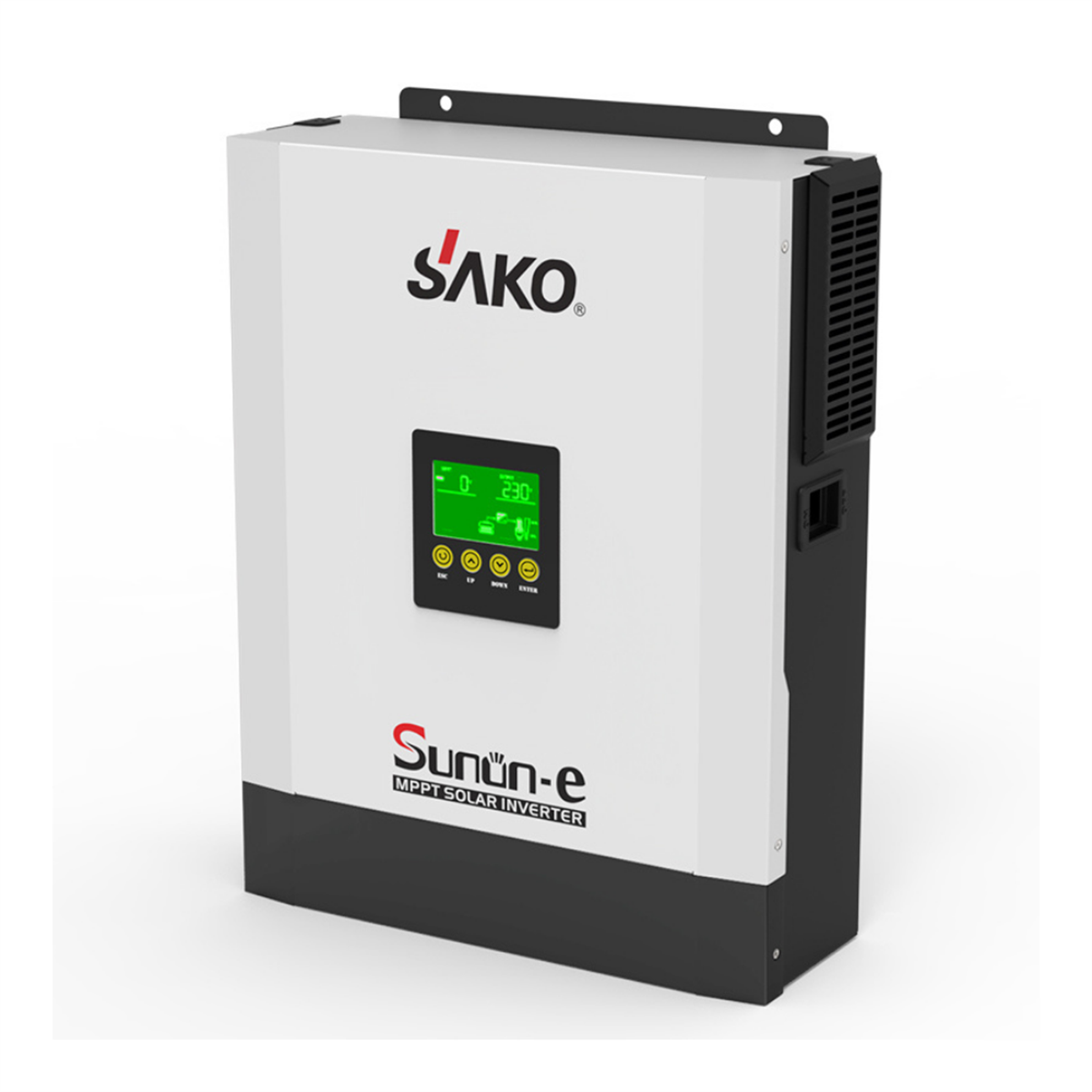 Sako 3KVA 2.4KW 24V 80A MPPT Yüksek PV Voltajlı Tam Sinüs Akıllı İnverter 