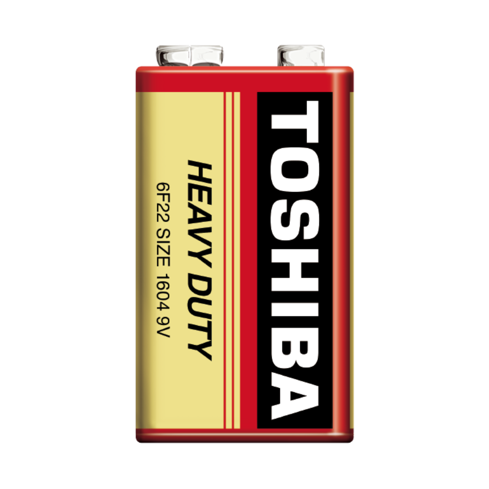 Toshiba 9 Volt Yassı Pil