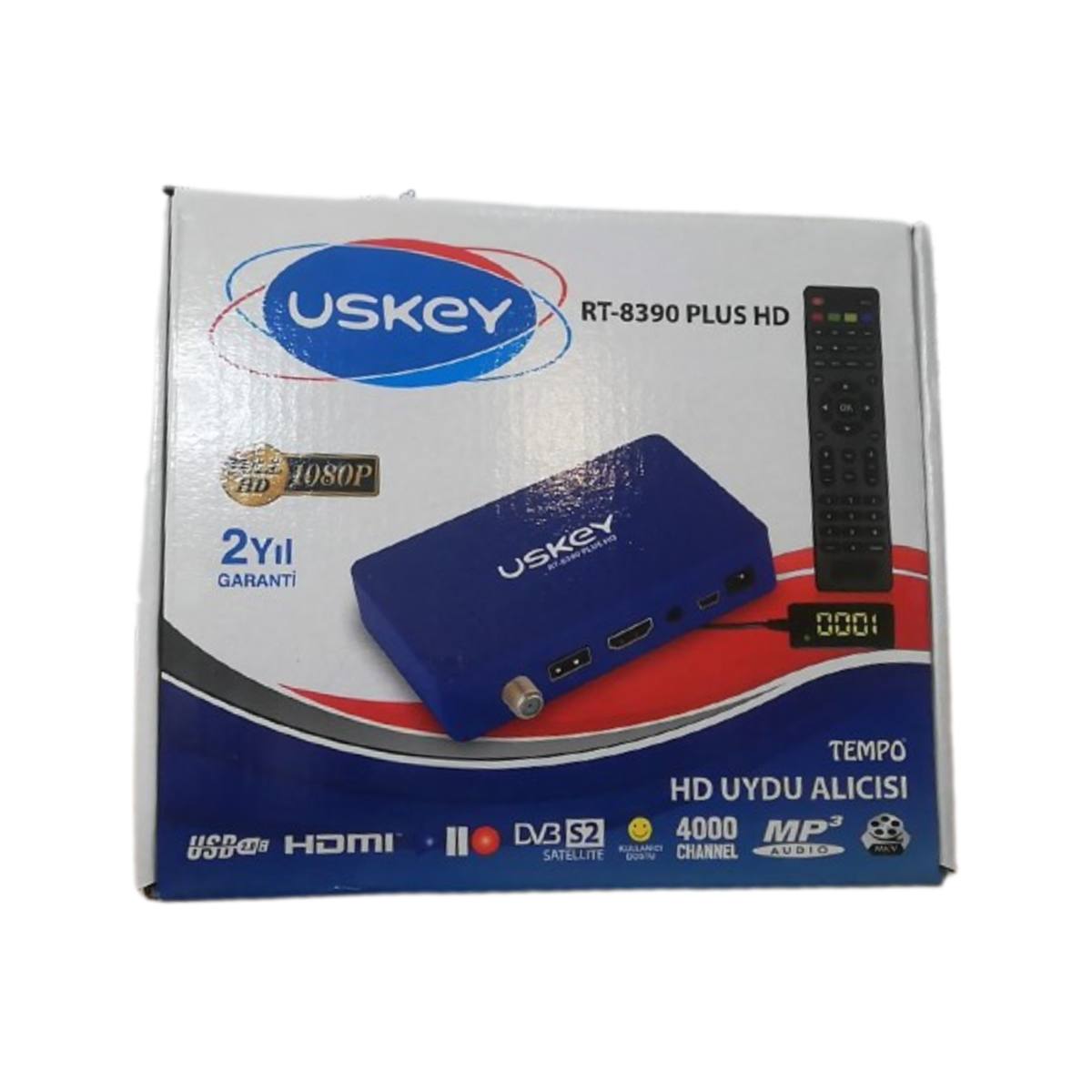 UK-8390 Plus HD Mini Uydu Alıcısı