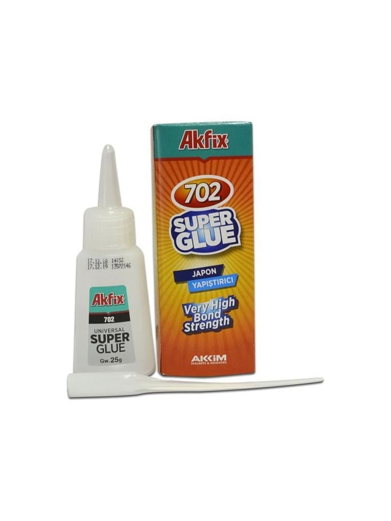 Yapıştırıcı ve BantlarAKFİXAkfix 702 Süper Japon Yapıştırıcı 25 Gr
