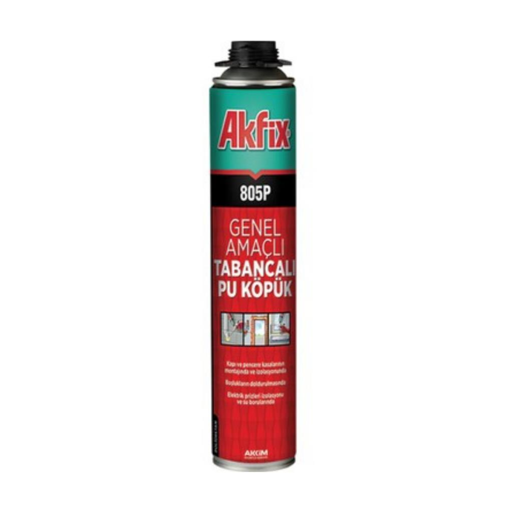 Endüstriyel YapıştırıcılarAKFİXAkfix 805P Tabancalı Poliüretan Köpük 750 ml