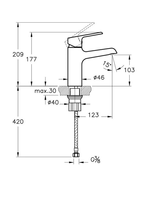 Musluk & BataryaARTEMAArtema Axe S Lavabo Bataryası Large A42580