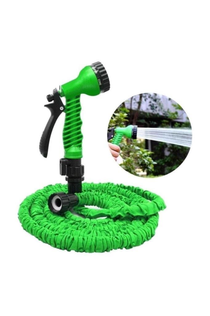 Tabanca ve Sprink ÇeşitleriBaytecBay-Tec MK1489-4 Sihir Hortumlu Sulama Tabancası Set Takımı 15Mt