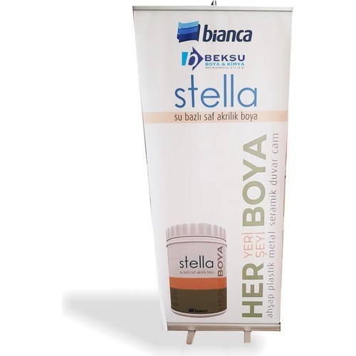  İç Cephe Duvar & Tavan BoyalarıStellaBianca Stella Mistik Beyaz 0.50 Lt