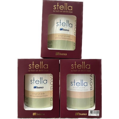  İç Cephe Duvar & Tavan BoyalarıStellaBianca Stella Navy 1 Lt
