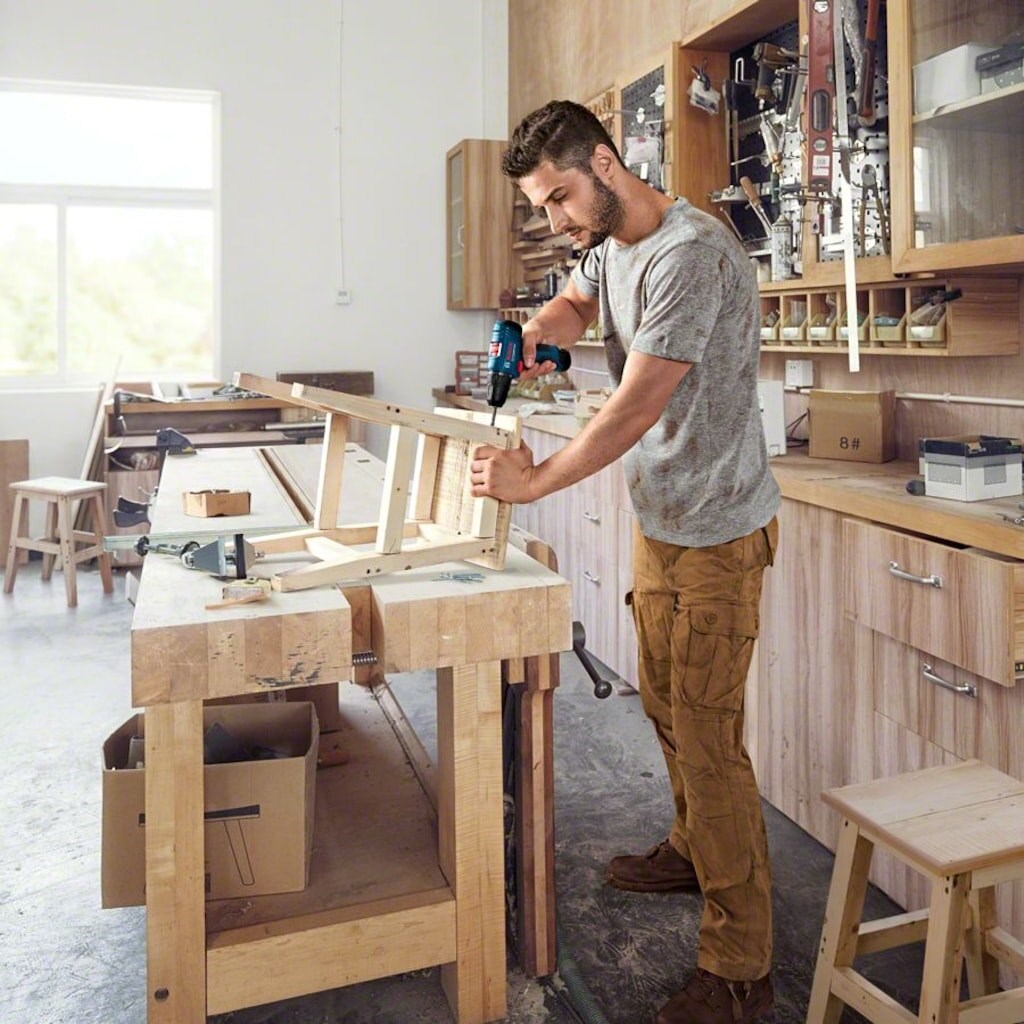 Vidalama ÇeşitleriBOSCHBosch Professional GSR 120-LI 2x2.0Ah Çift Akülü Vidalama Makinesi - 06019G8000