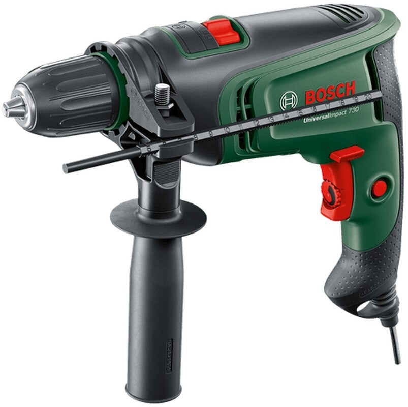 Matkap ÇeşitleriBOSCHBosch Universalımpact 730 Darbeli Matkap + 15 Parça x Line Set