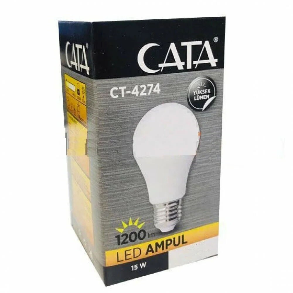 Aydınlatma ÜrünleriCATACata Ct-4274 15 W Led Ampul 6400K Beyaz Işık E27
