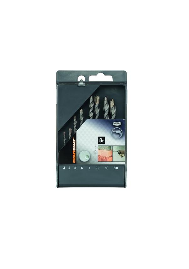 Zımpara & Uç ÇeşitleriCraftomatCraftomat Beton Matkap Ucu 8 Parça Set