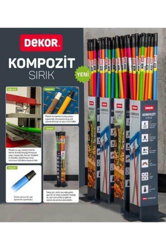 Fırça, Rulo & AksesuarDEKORDekor 1365 Kompozit Sırık 1.2 mt