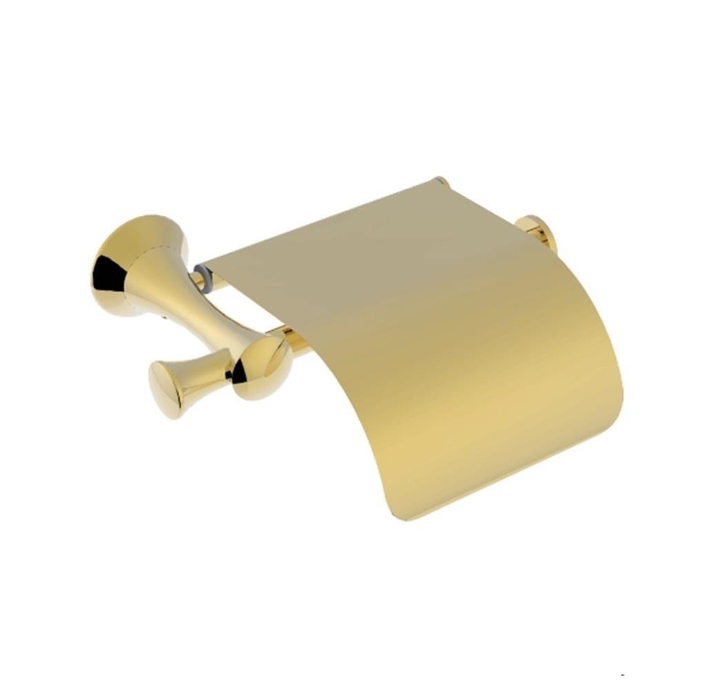 Banyo AksesuarDuxxaDuxxa Deppot Art De Luxe Tuvalet Kağıtlık Kapaklı Altın