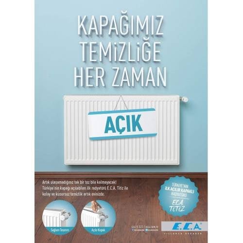 Isıtma ÜrünleriECAEca Panel Radyatör 600x800