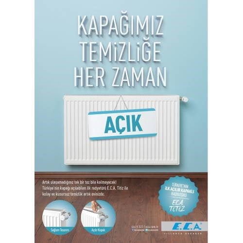 Isıtma ÜrünleriECAEca Panel Radyatör 600x900