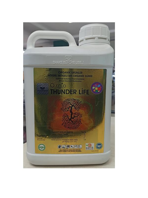 Sıvı GübrelerEkolojik TarımEkolojik Tarım Thunder Life Bitkisel Menşeili Sıvı Gübre 5 Lt